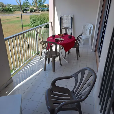 דירה Amouvera C14, T2 Vue Mer, Piscine, Clim, Parking